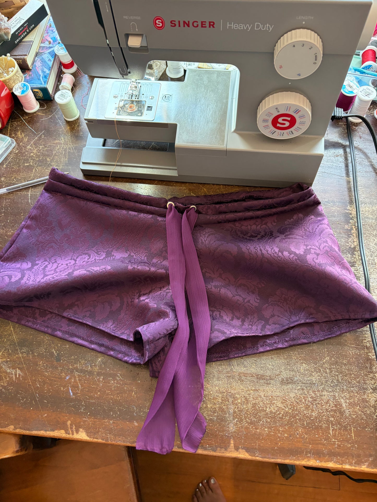 Purple Beach Shortie