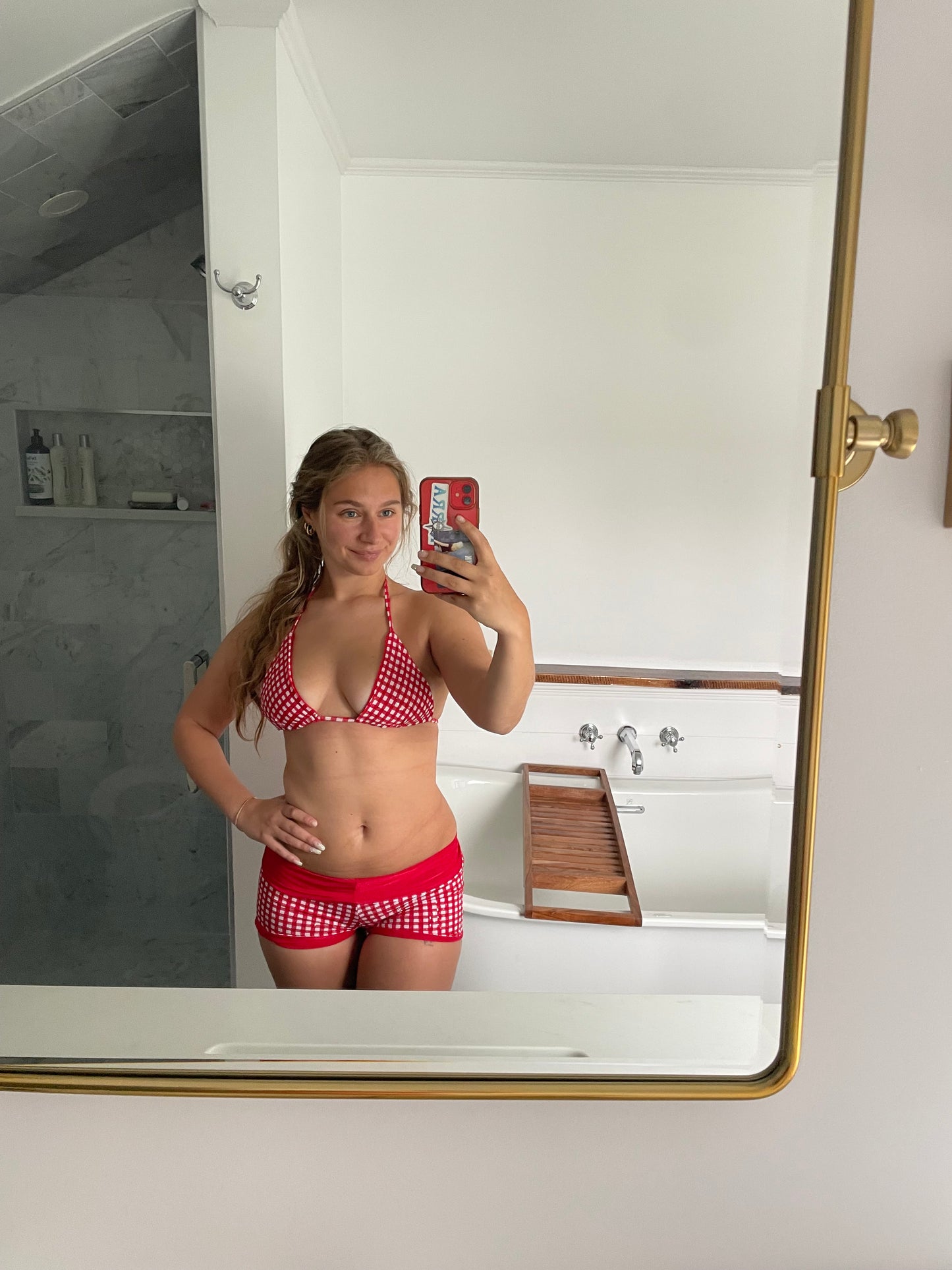 Bikini Top (Gingham)