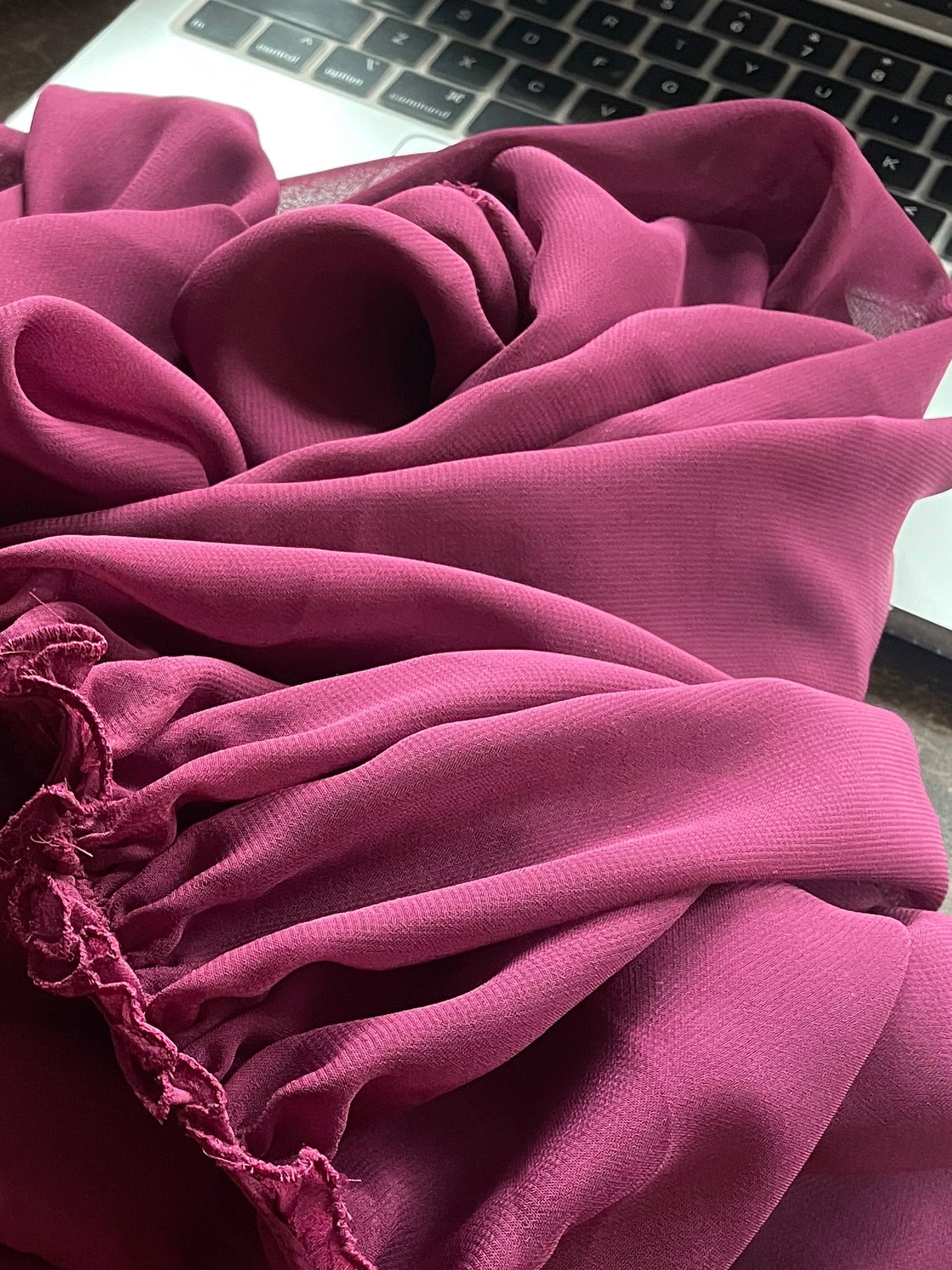 Raspberry Bell dress