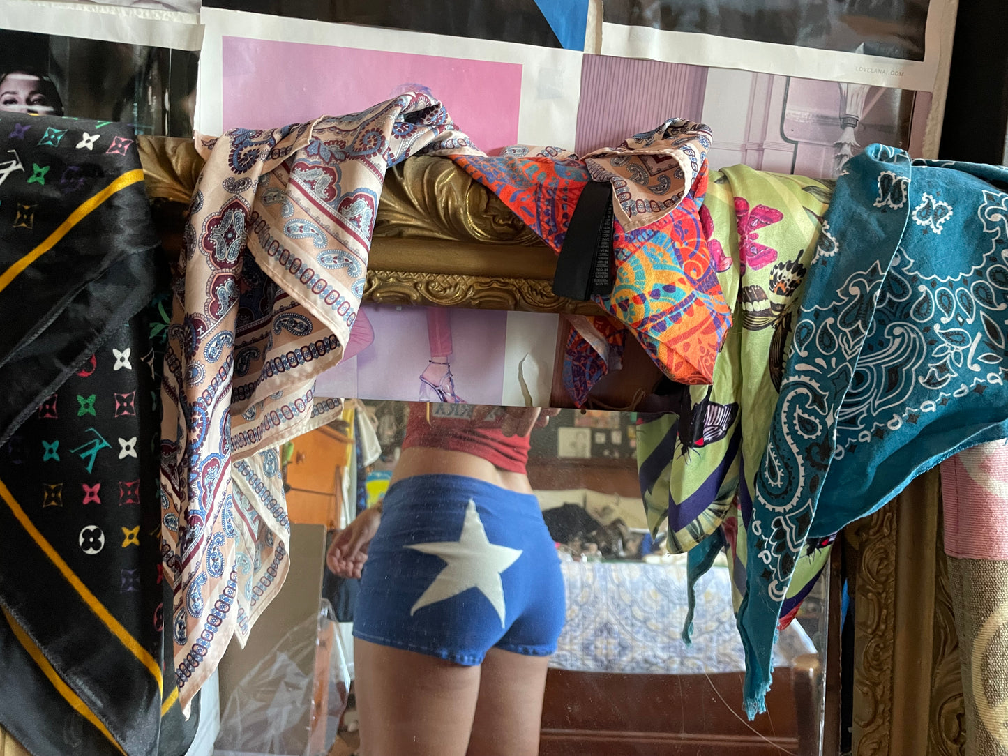 Star Girl Micro Shorts