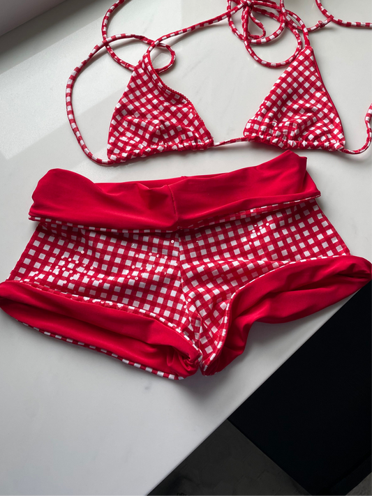 Board Shorts (Gingham)
