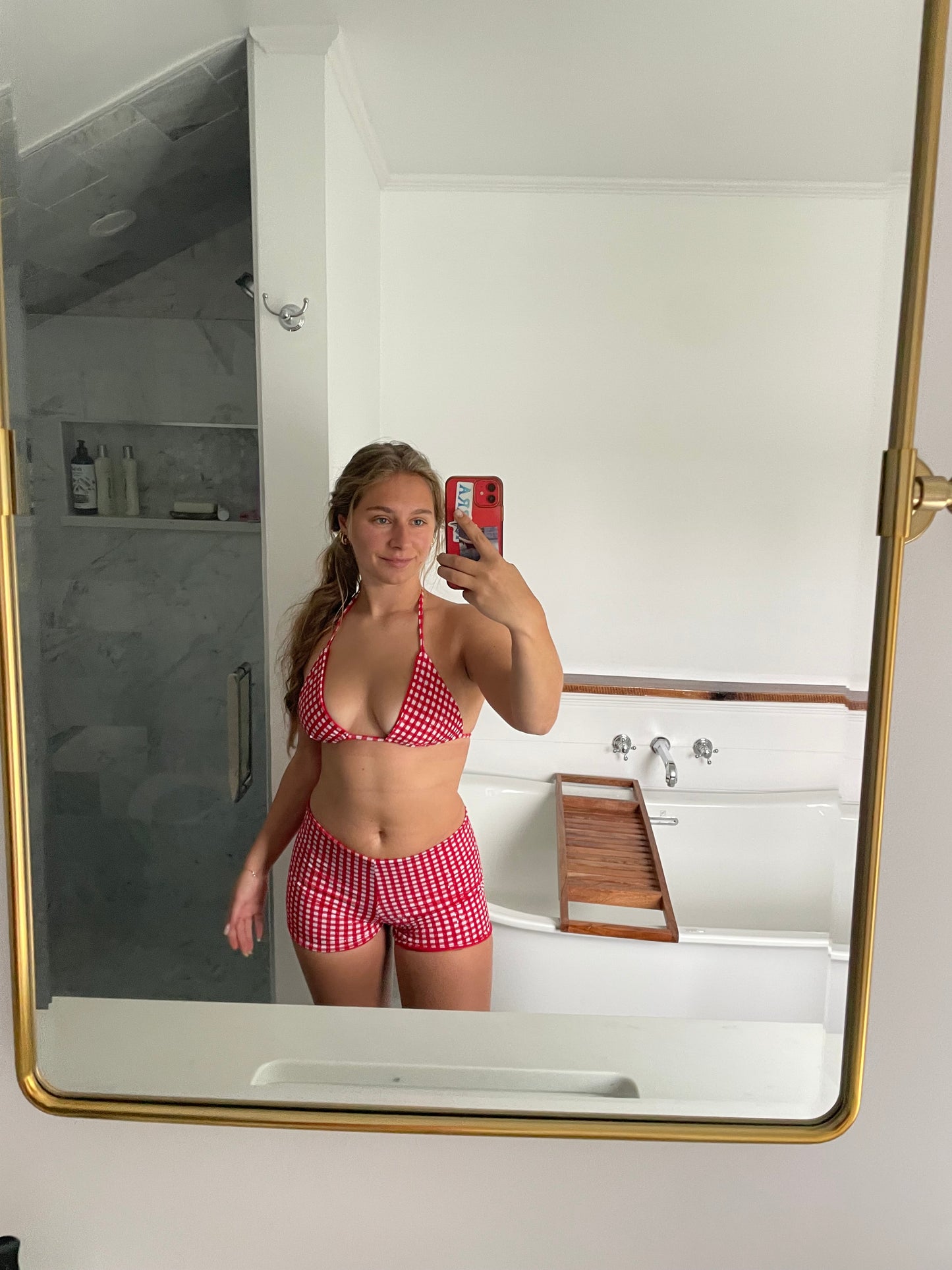 Board Shorts (Gingham)